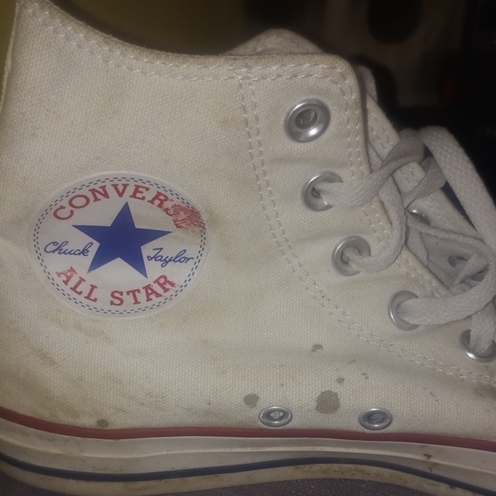 Converse White Chuck Taylor All Star Size 8 - Picture 8 of 8